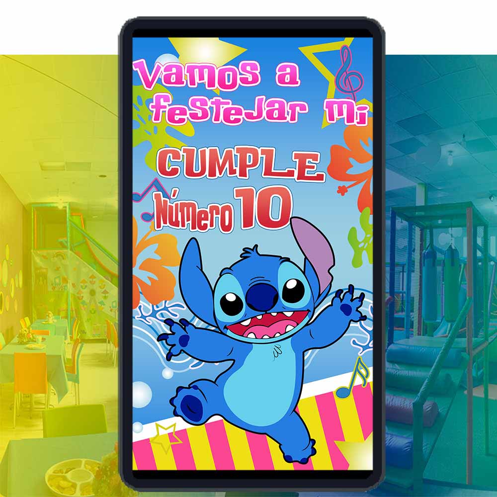 Stitch- Vídeo de cumpleaños 