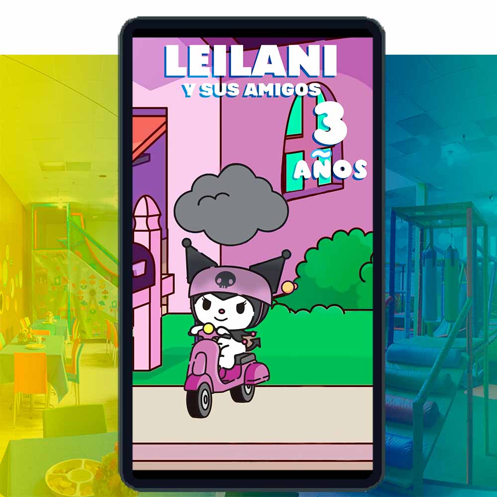 Es momento de sorprender a tus invitados con esta video invitación digital web de kuromi de hello kitty y sus amigos para cumpleaños, sin o con botones interactivos en la invitación digital.