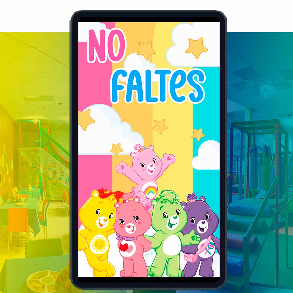Es momento de sorprender a tus invitados con esta video invitación digital web de ositos cariñositos para cumpleaños, sin o con botones interactivos en la invitación digital.