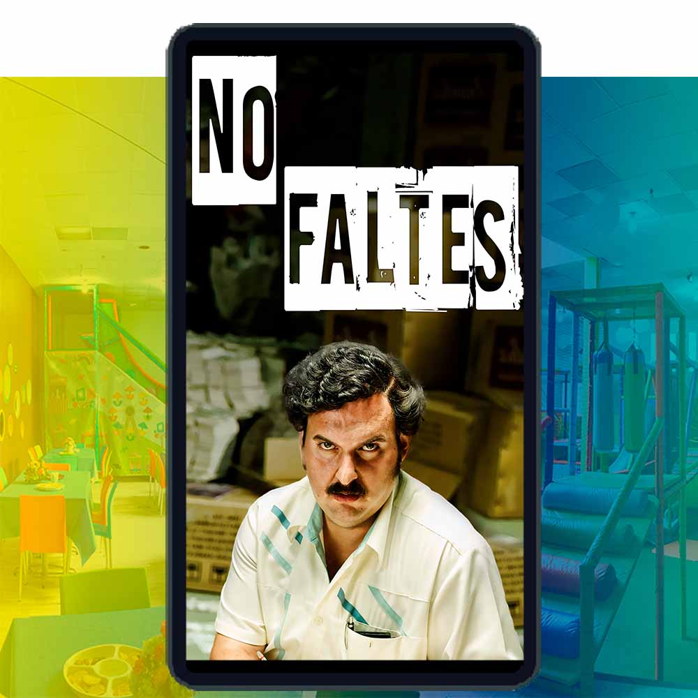 Es momento de sorprender a tus invitados con esta video invitación digital web de pablo escobar para cumpleaños, sin o con botones interactivos en la invitación digital.