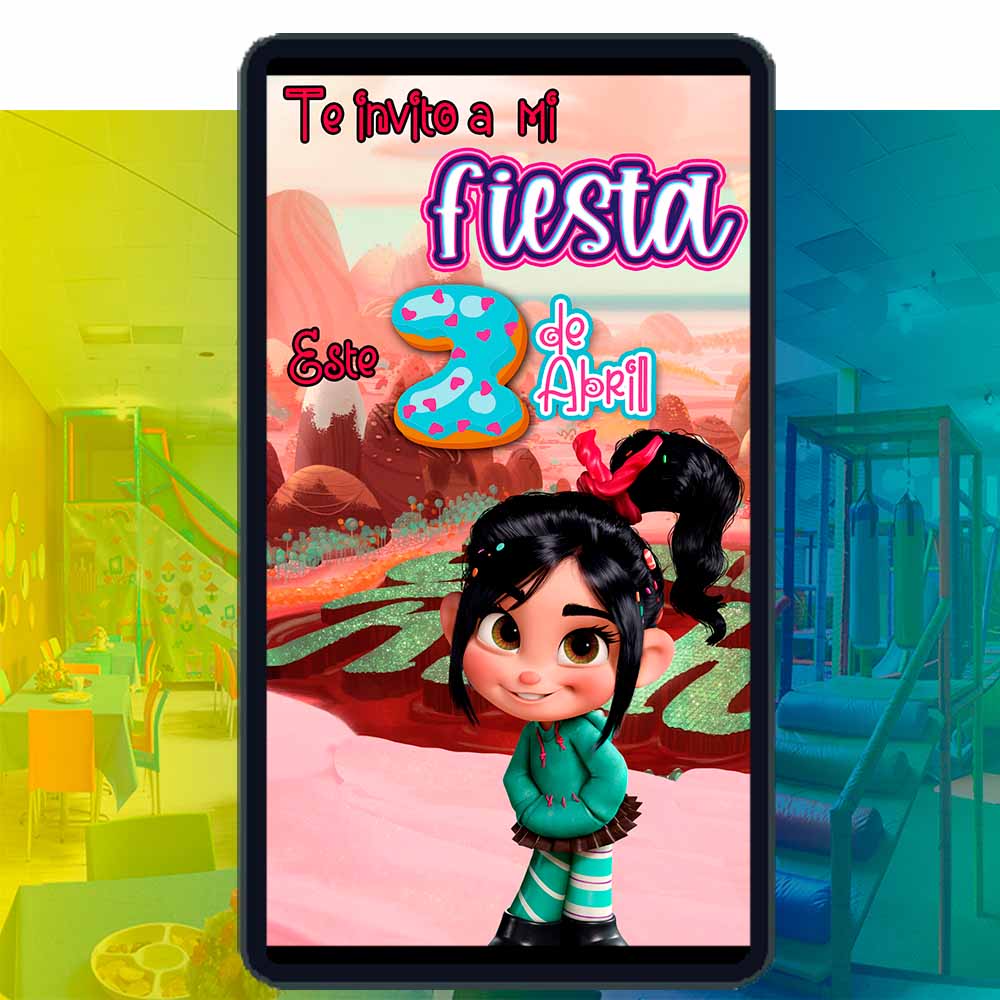Es momento de sorprender a tus invitados con esta video invitación digital web de Gwen de Spidey y Sus Sorprendentes Amigos para cumpleaños, sin o con botones interactivos en la invitación digital.