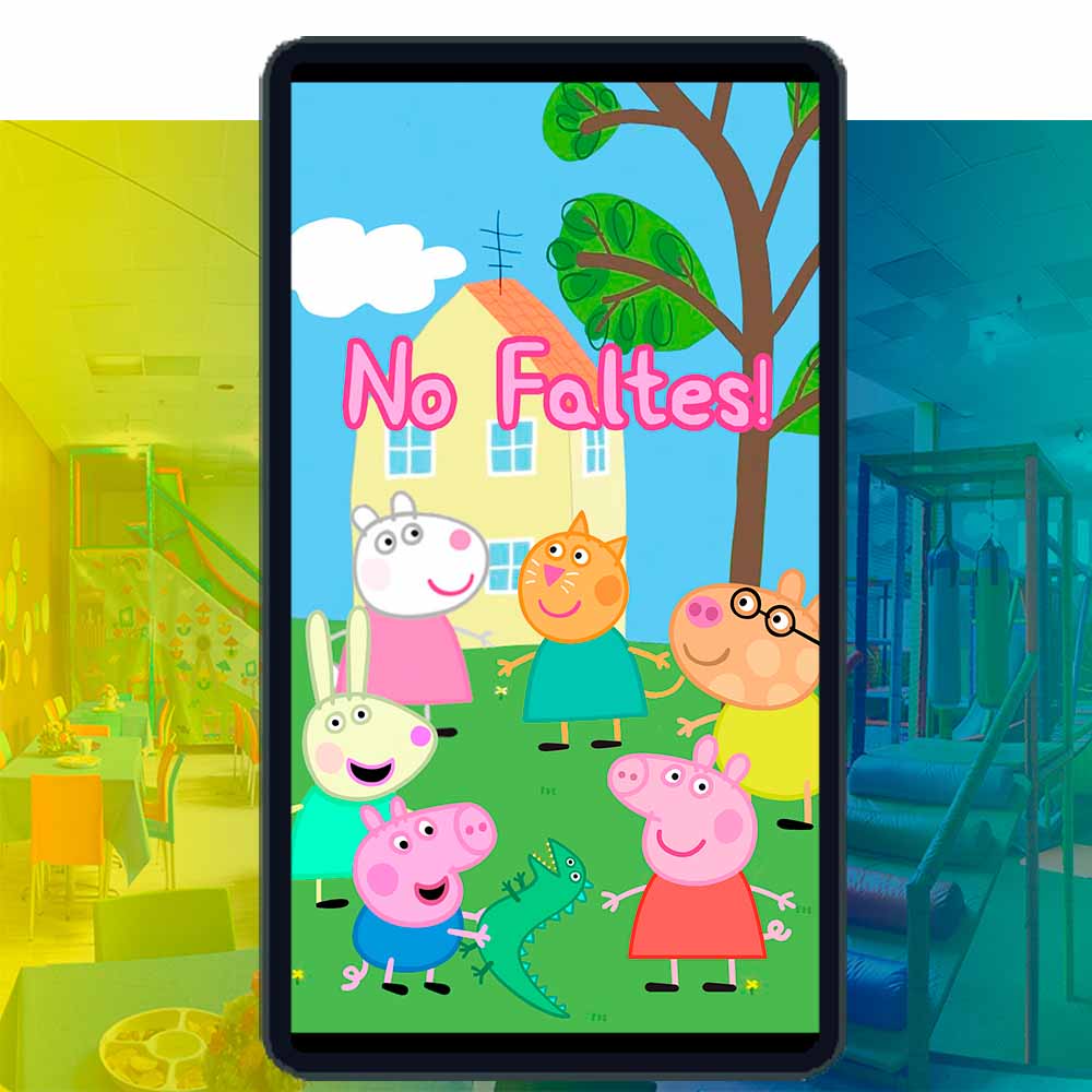 Es momento de sorprender a tus invitados con esta video invitación digital web de peppa pig para cumpleaños, sin o con botones interactivos en la invitación digital.