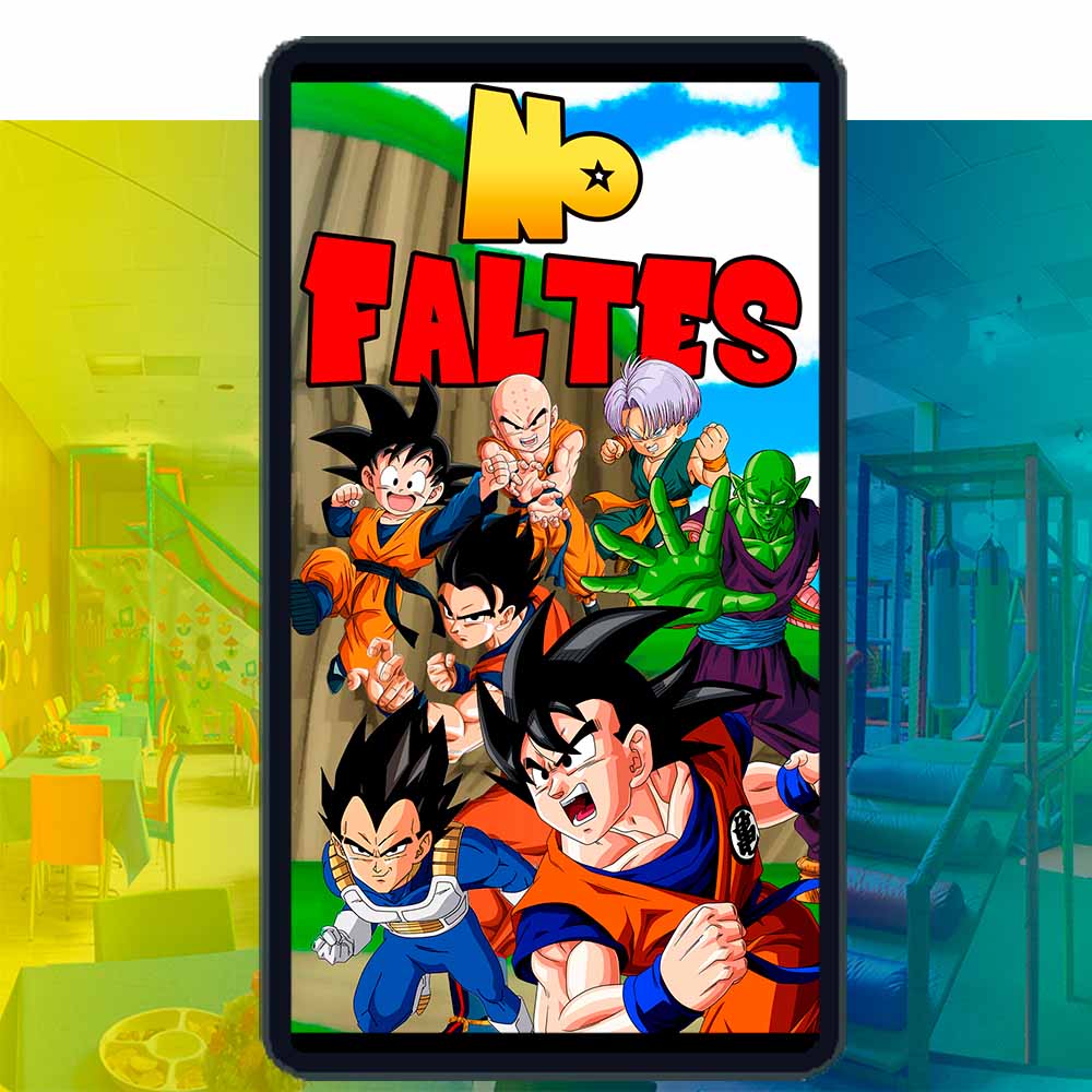 Es momento de sorprender a tus invitados con esta video invitación digital web de dragon ball z para cumpleaños, sin o con botones interactivos en la invitación digital.