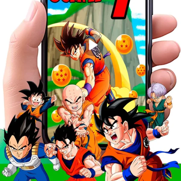 Adquiere hoy esta magnifica invitación en video de Dragon Ball Z, soprede a tus invitados con esta magnifica videoinvitación digital.